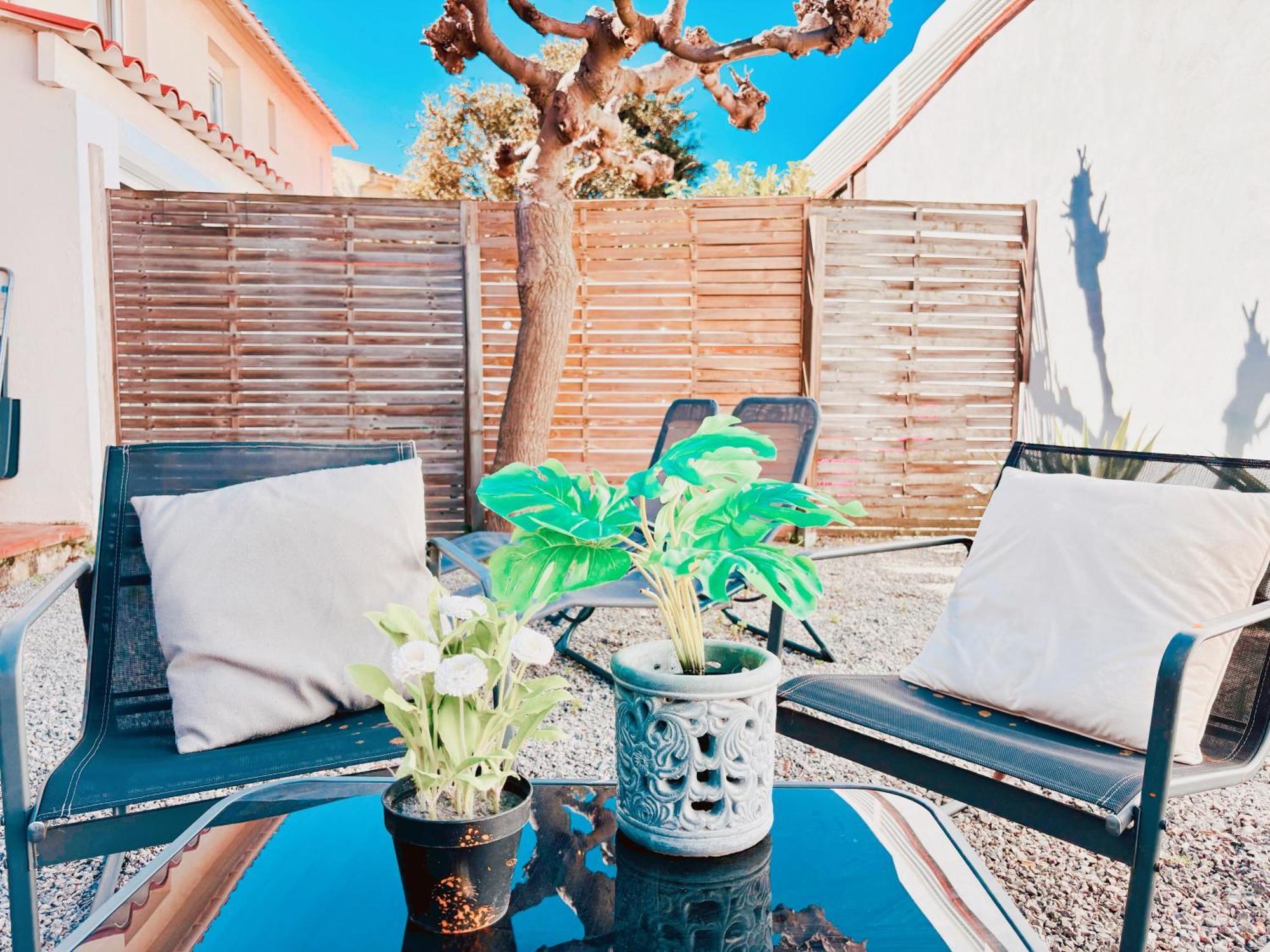 Appartement Avec Jardin Privatif A 300M De La Plage *2* Кане Экстерьер фото